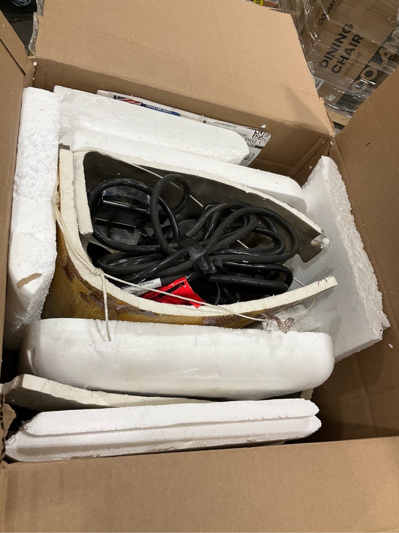 Condition photo showing As Is for Wayne 1 HP Heavy Duty Submerisble Cast Iron and Stainless Steel Sump Pump with NEW Switch - Removes up to 6,100 Gallons of Water Per Hour NEW 1 HP Stainless Steel Sump Pump
