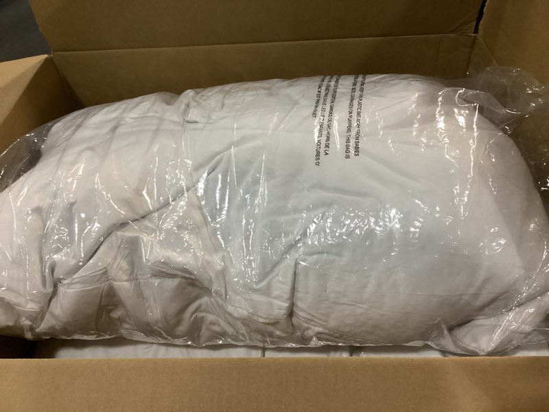 Condition photo showing Good Condition for NTBAY Down Alternative Bed Pillows, Pillows Standard Size Set of 2, Machine Washable Pillows for Back, Stomach or Side Sleepers, Soft Hotel Collection Pillows for Sleeping, White