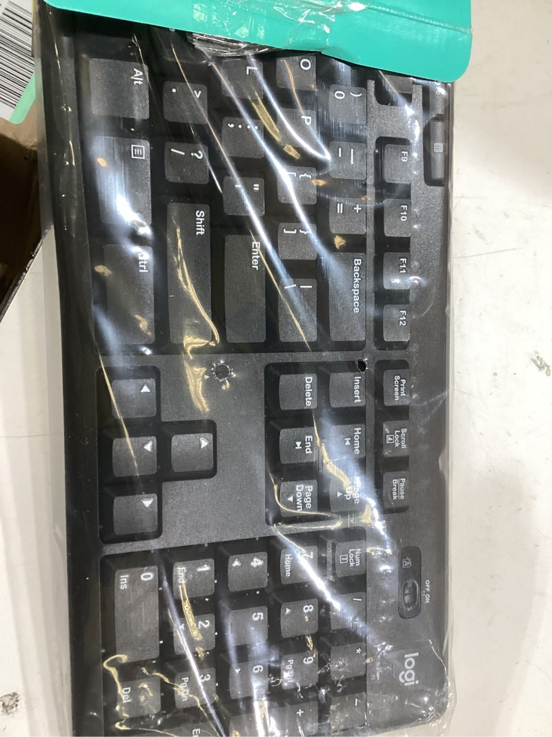 Condition photo showing Good Condition for logitech mk270 wireless keyboard and mouse combo for windows, 2.4 ghz wireless, compact mouse, 8 multimedia and shortcut keys, 2-year battery life, for pc, laptop - black