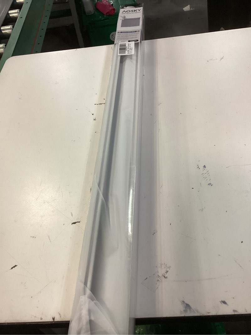 Condition photo showing New/Like New for aosky blackout roller shades cordless blinds for windows, free-stop shades with valance, thermal insulated fabric, uv protection, natural woven blinds for home and office (31" w x 72" h, white) white 31"w x 72"h