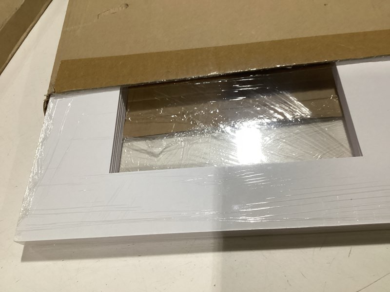 Condition photo showing Good Condition for Mat Board Center, 11x14 White Color Uncut Photo Mat Boards, 4-Ply Thick Matboards for Frames, Prints, Photos (10 Pack)