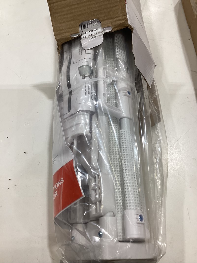 Condition photo showing Good Condition for reinforced 96" wide retractable baby gates extra wide dog gate with support rods - prevent crawling under, retractable dog gate indoor outdoor retractable gate wide baby gates for large openings,white white (33" tall x 96" wide)