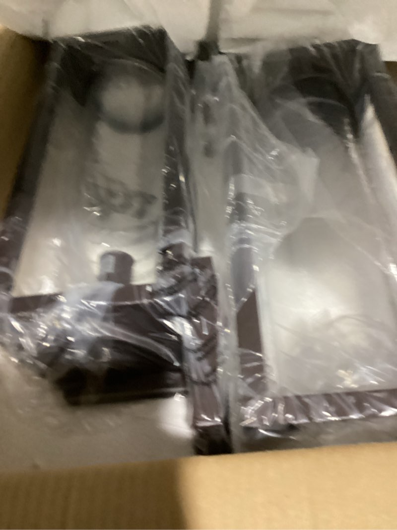 Condition photo showing New/Like New for 20inch Large Outdoor Wall Lights 2 Packs - Oil Rubbed Bronze Exterior Light Fixture with Clear Glass Shade, Waterproof Porch Lighting for House, Farmhouse Sconces Lantern for Front Door, Garage Bronze Sensor-Free-20inch