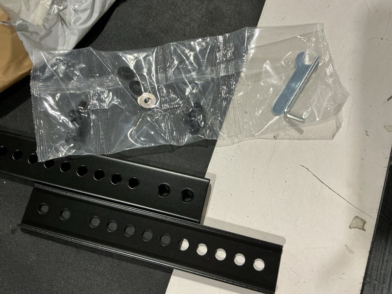 Condition photo showing Good Condition for (similar) tv mount extension bracket, vertical vesa mount extender fits tv ceiling mounts, compatible with vesa bracket only, adjustable tvs extension arms to lower height, 2pcs,black