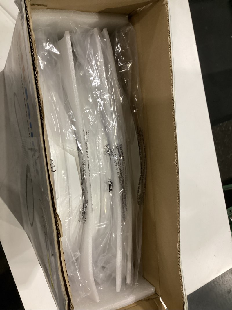Condition photo showing New/Like New for 6pk 15.8 inch dimmable flush mount led ceiling light fixture, 32w,3200lm,3000k/4000k/6000k cct selectable,0.67 inch super slim led ceiling light for bedroom,hallway,kitchen white 6 dimmable
