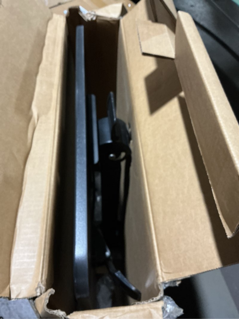 Condition photo showing Good Condition for Mobile Folding Desk 25 Inch - No Assembly Sit-Stand Desk,Height Adjustable Rolling Laptop Desk, Space-Saving Portable Desk with Wheels for Home Office Craft & Study, Black