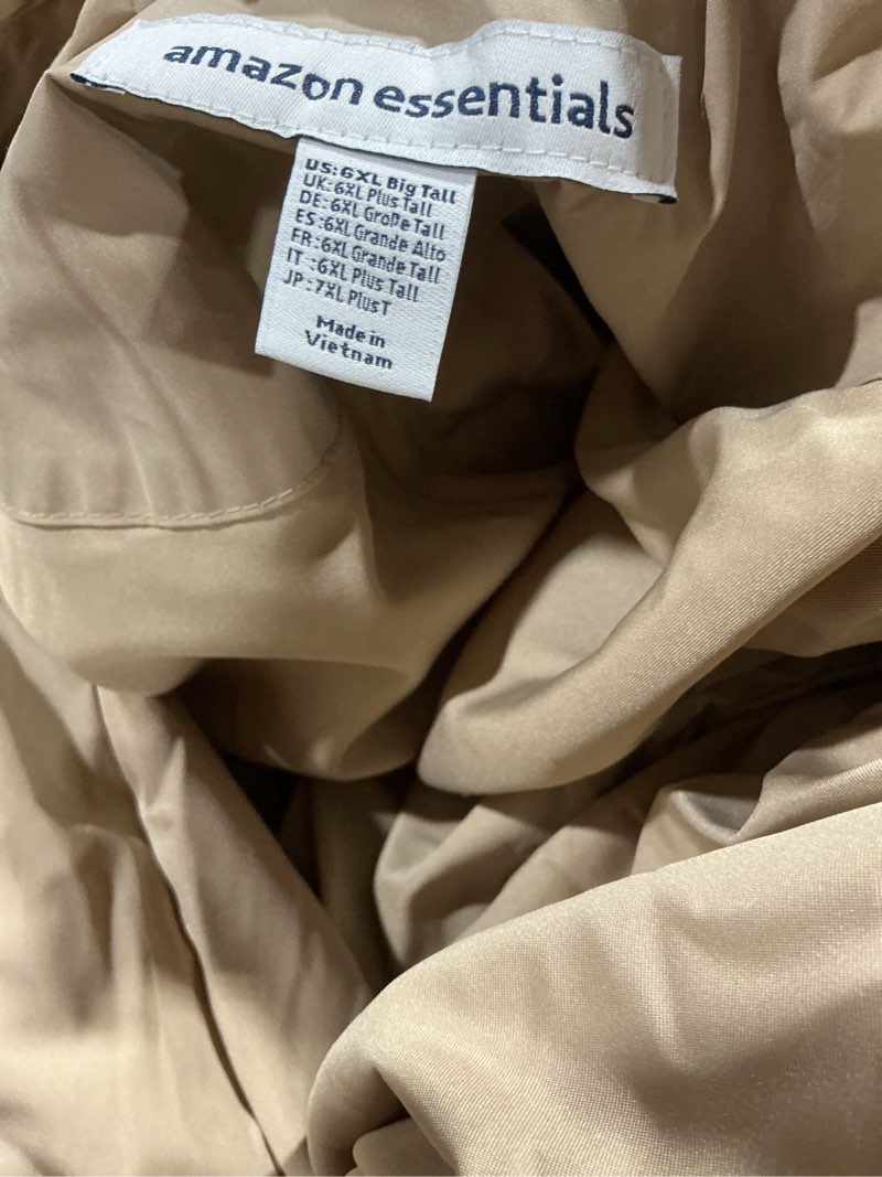 Condition photo showing Good Condition for gihuo womens quilted puffer jacket winter warm hooded bubble coats padded jacket long sleeve coat beige medium