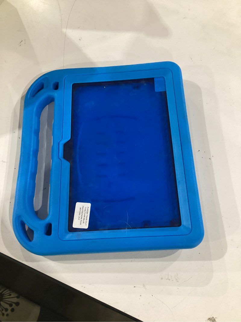 Condition photo showing Good Condition for bmouo kids case for ipad 6th/5th generation (ipad 9.7-inch, 2017/2018), ipad 9.7/air 2 cas e with screen protector, shockproof handle stand ipad 6th 5th generation case for kids, blue