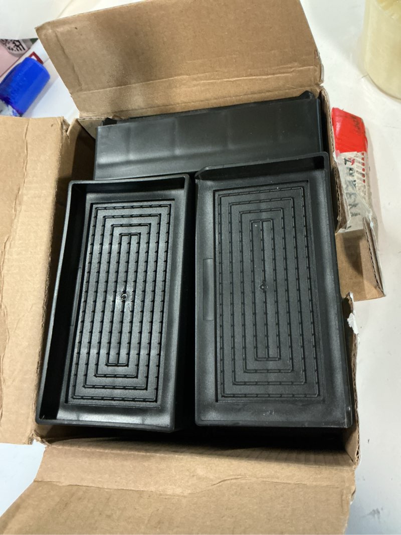 Condition photo showing New/Like New for Rectangle Bed Risers, 3 Inch Heavy Duty Adjustable Furniture Risers for Bed Sofa Table and Couch Lift?Support Up to 1,300 Lbs (4 Pack-Black) 3 Inch-black(rectangle)