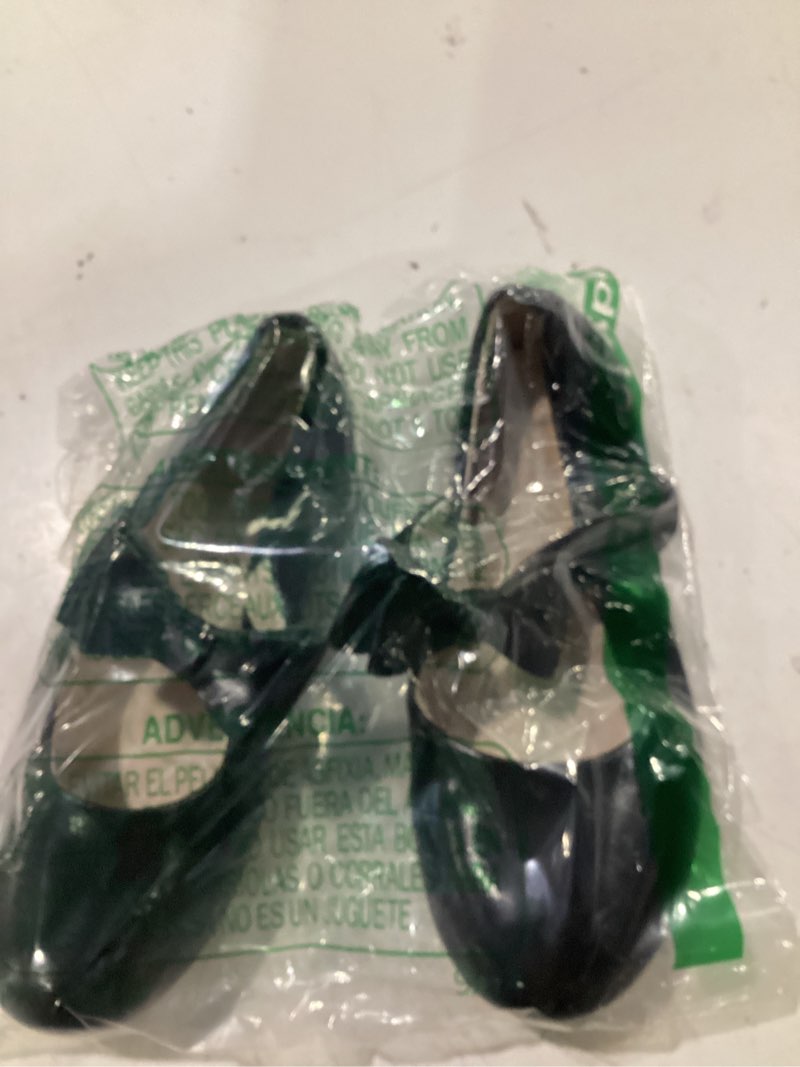 Condition photo showing Good Condition for kiderence little toddler girls dress shoes ballerina ballet flats kids mary janes