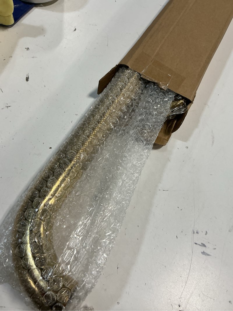 Condition photo showing Good Condition for 20 Inch Anti Slip Shower Grab Gold, Munzong Bathroom Grab Bar, Knurled Bathroom Balance Bar,Safety Hand Rail Support Handicap Elderly Injury Senior Assist Bath Handle 20 Inch Gold