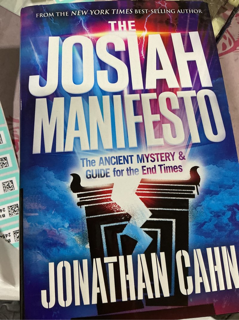 Condition photo showing Good Condition for the josiah manifesto - by  jonathan cahn (hardcover)