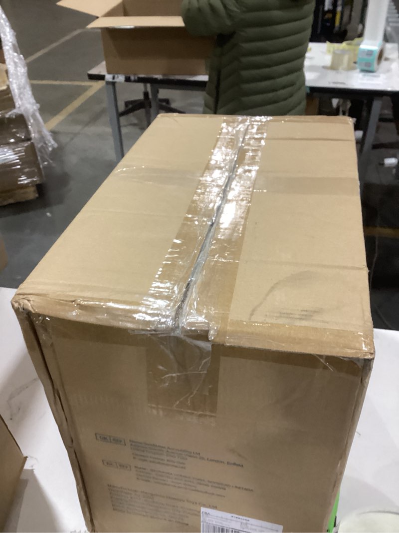 Condition photo showing As Is for labebe - Baby Rocking Horse, Brownish Red Fox Rocking Horse with Seat Belt, Plush Animal Rocker for Kids, Stuffed Rocker Toy for Children 6M-3 Years Old Girl&Boy