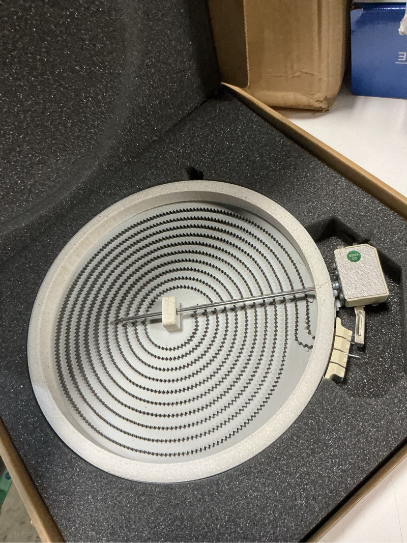 Condition photo showing Good Condition for 10in w11047722 8523692 w10248262 single radiant surface heating element fit for whirl-pool, ken-more, may-tag, replaces ps11775308 4461933 ap6041999 range stove burner surface element by fetechmate 10 in - w11047722