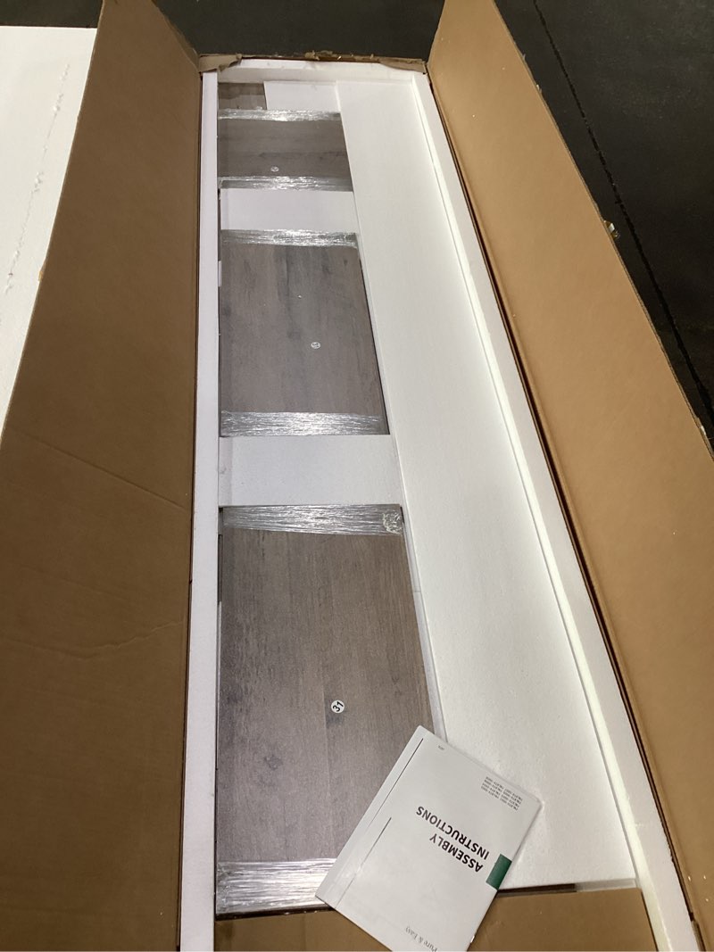 Entryway table/entertainment center MISSING BOX 2