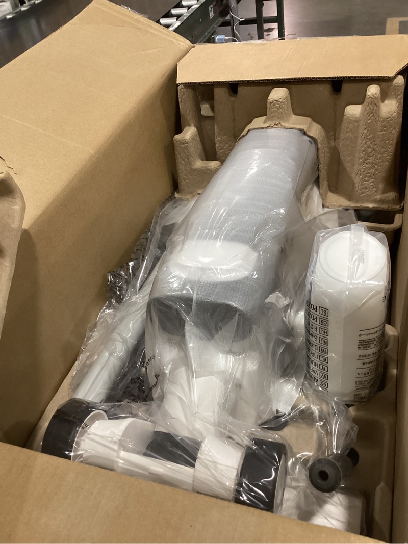 Condition photo showing As Is for Shark Clean & Empty Cordless Stick Vacuum – Lightweight Cordless with HEPA Filter, Portable, Rechargeable, Auto-Empty System, Stick Vacuum for Pet Hair, Carpets & Hardfloor, White, BU3521 Clean & Empty (Basic)