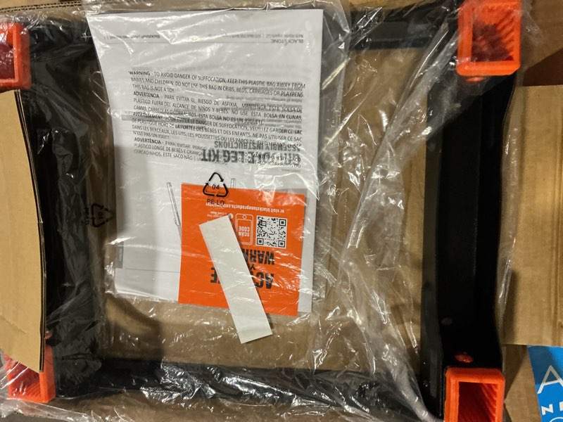 Condition photo showing Good Condition for blackstone griddle leg kit with adjustable legs and base, 1-piece