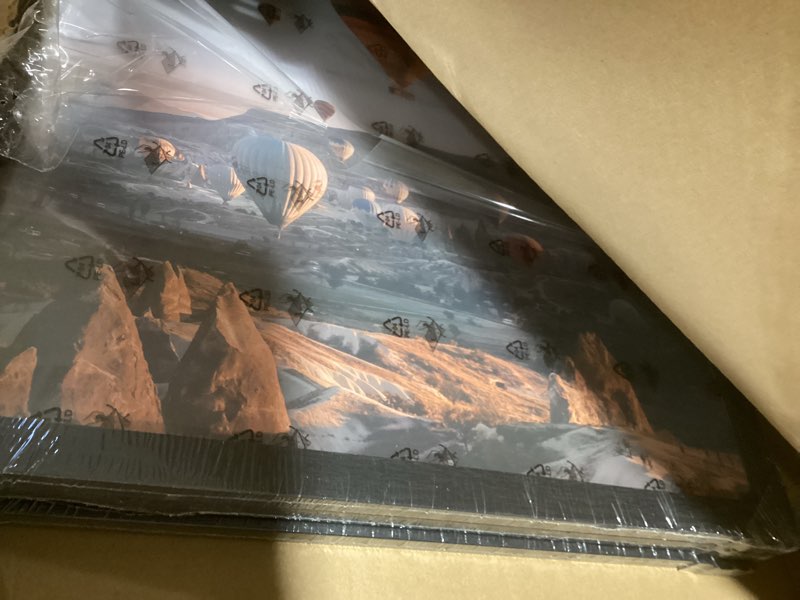 Condition photo showing New/Like New for 5.5x8.5 Picture Frame Black for Wall Mounting or Tabletop Set of 3, Wood 5.5 x 8.5 Frame Photo Frame for Wall Hanging Horizontally or Vertically, Black, 3 Pack 3 5.5x8.5