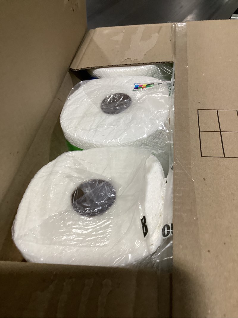 Condition photo showing New/Like New for bounty quick size paper towels, white, 8 family rolls family 8 rolls (107 sheets)