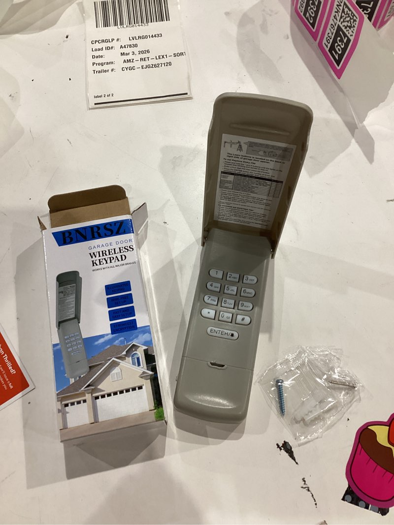 Condition photo showing Good Condition for 877max 878max wireless garage door opener keypad remote compatible with liftmaster chamberlain craftsman garage door openers, replaces for 376lm 377lm 977lm 877lm, etc. 10 years warranty.