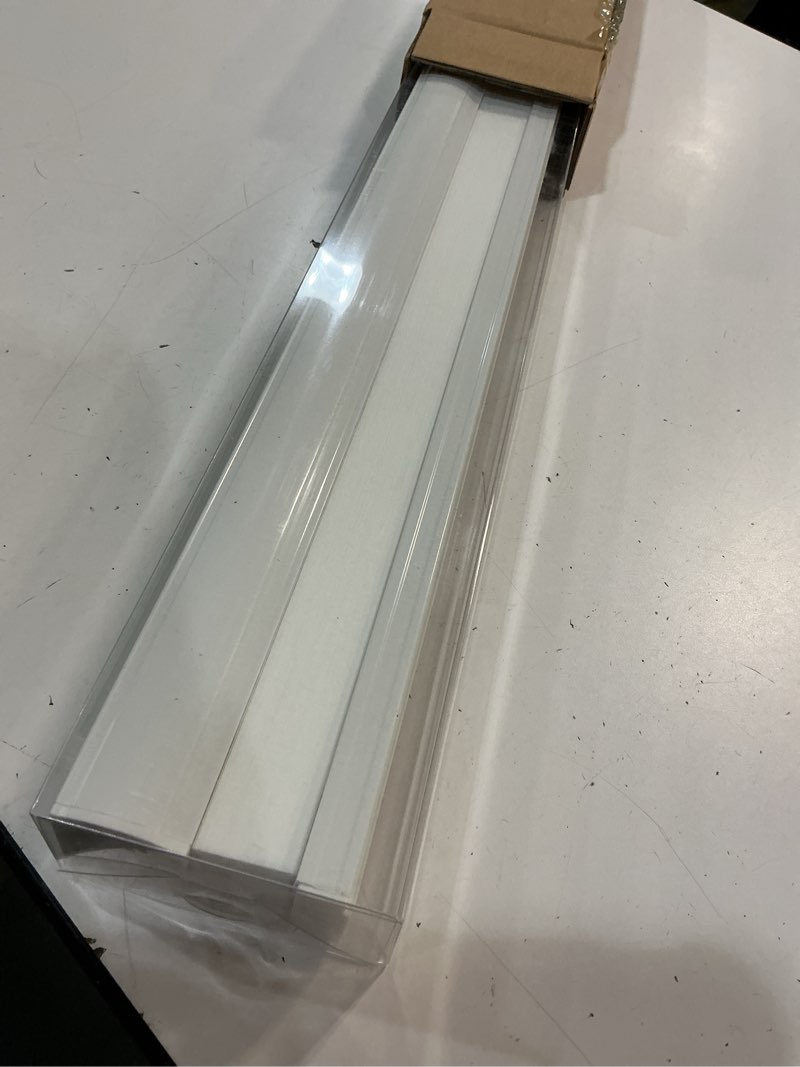Condition photo showing Good Condition for myshade 1.5-inch cellular cordless light filtering shades, honeycomb window blinds for soft daylight & privacy, thermal insulation, child safe, inside or outside mount (28" w x 64" h, white) white-light filtering 28" w x 64" h