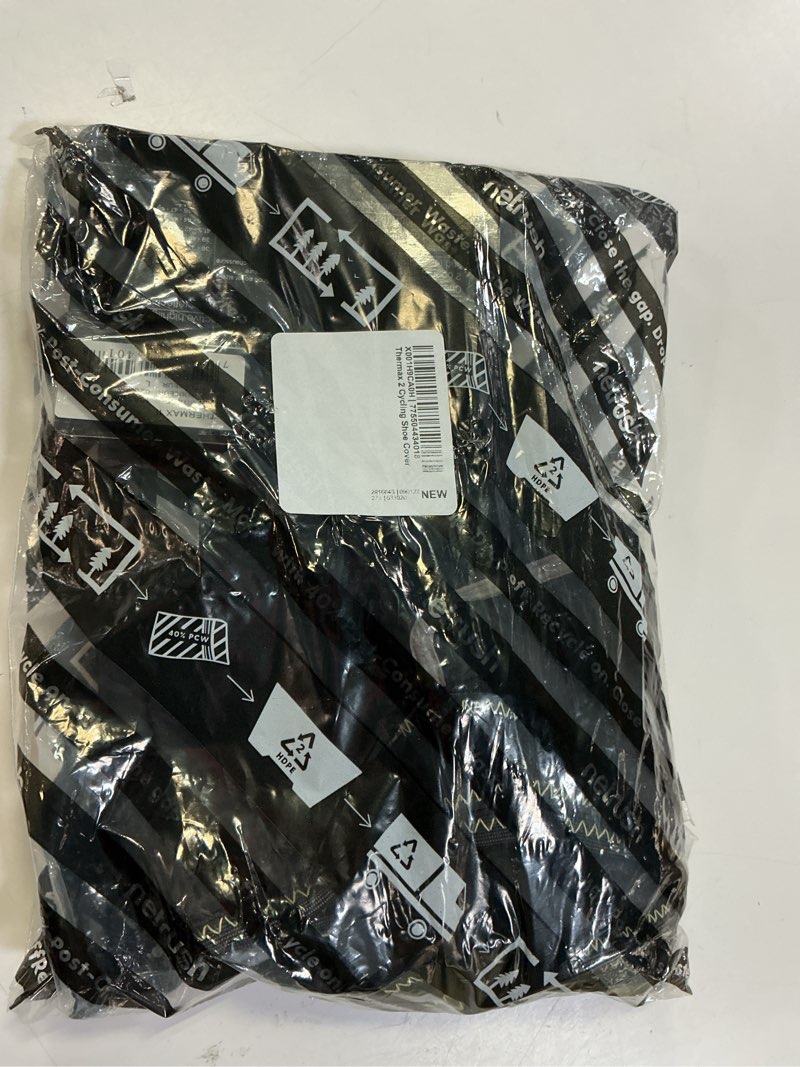 Condition photo showing New/Like New for louis garneau, thermax 2 cycling shoe covers, black, large