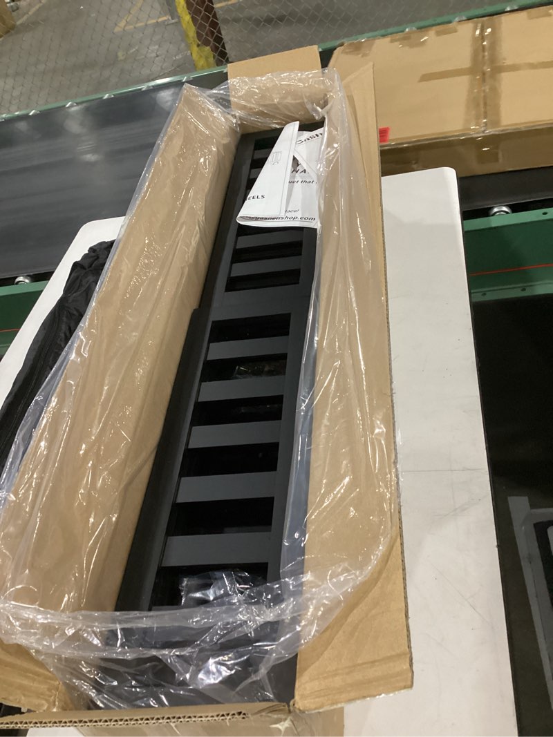 Condition photo showing New/Like New for gashell 2 pack bamboo under bed storage with wheels, 39”x20”x7.8” lager under bed storage containers (black)