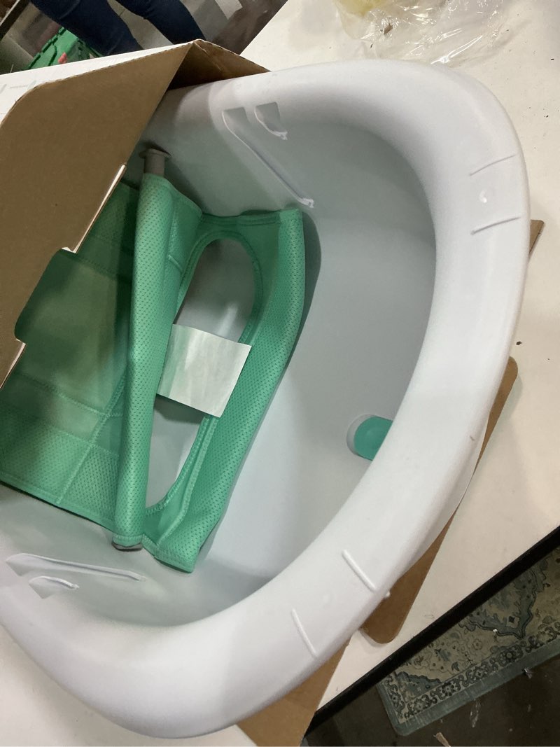 Condition photo showing Good Condition for Frida Baby 4-in-1 Grow-with-Me Baby Bathtub, Baby Tub for Newborns to Toddler with Removable Bath Seat & Backrest for Bath Support in Tub Bath Tub