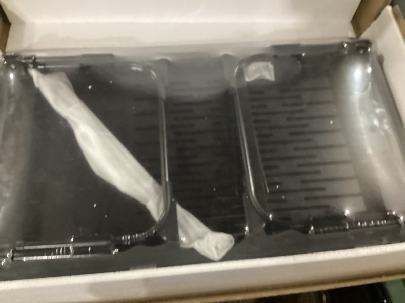 Condition photo showing New/Like New for Extra Large Adjustable Foldable Laptop Desk for Bed with Ergonomic Multi-Purpose Portable Desk for Bed, Sofa, or Floor - Ventilated Surface, Sturdy Legs, Book Stand, Tablet Groove, (with Light)