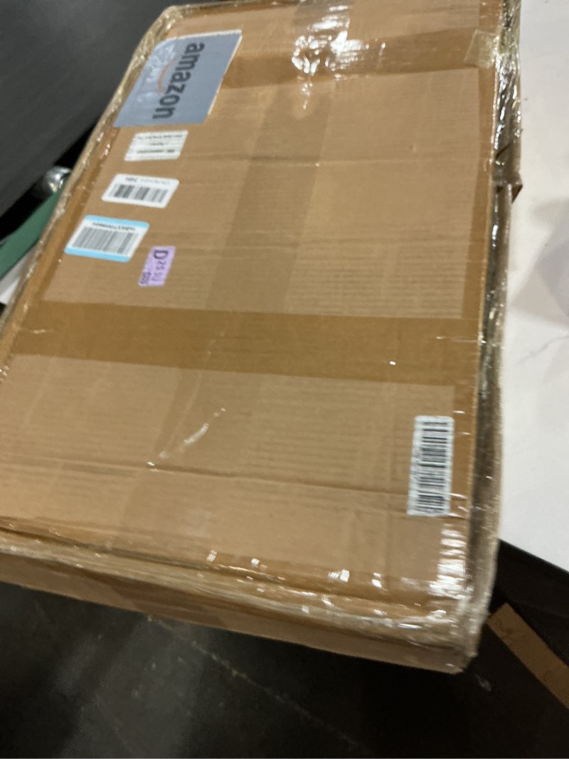 Condition photo showing New/Like New for Universal Floor TV Stand, TV Floor Mount Stand with Power Outlet & Removable Shelf for 32-75 inch TV up to 110 lbs, Swivel and Height Adjustable Tall TV Stand for Bedroom(TCP01-2-M-A01)