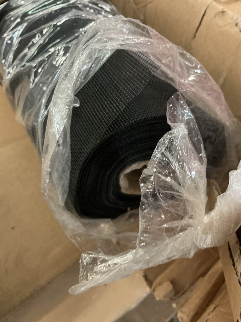 Condition photo showing Good Condition for black window screen roll 240x3000