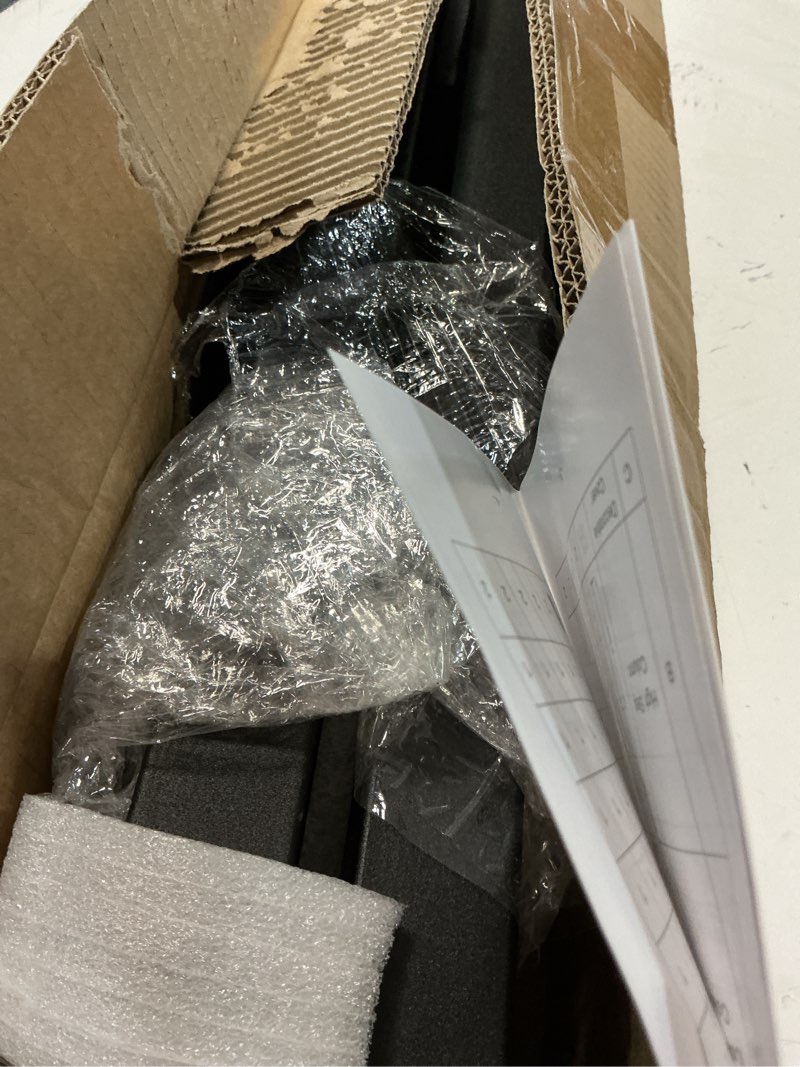 Condition photo showing Good Condition for vevor handrails for outdoor steps, 2 step stair hand rail kit, transitional carbon steel railings with installation kit, stair rails for seniors, concrete steps & porch & deck, black square tube