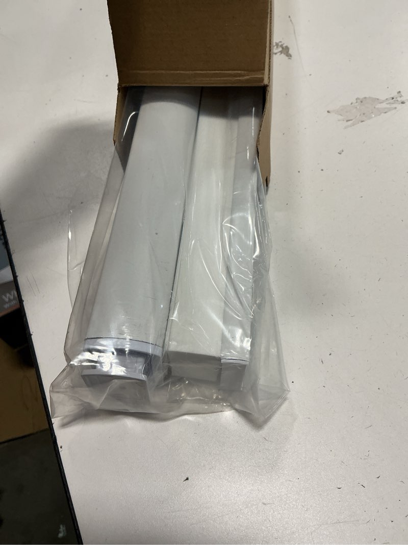 Condition photo showing Good Condition for Joydeco No Tools No Drill Blinds for Indoor Windows, Cordless Window Blinds Cellular Shades Top Down Bottom Up Blackout Honeycomb Blinds Thermal Insulated Noise Reduction (White,33\\\" W x 64\\\" H) A - White33\\\"W x 64\\\"H