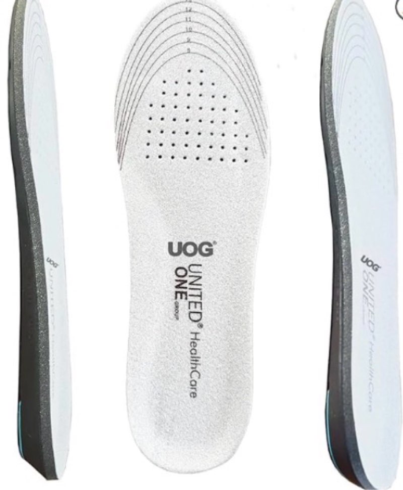(( Size M 8-14. W 10-16) ))UOG (United One) Memory Foam Insoles –Balance & Posture While You Walk. Pain Relief, Boosts Circulation, Prevent Odor.Fits Work Boots & Casual Shoes. Made in The U.S.A.