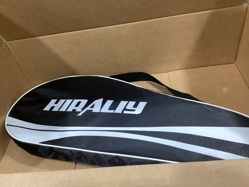 Condition photo showing Good Condition for hiraliy badminton rackets set for backyards, badminton set, includ 2/4 rackets, 6/12 birdies, 1 carrying bag, outdoor game for adult family beginner 4 player(4 racket 12 birdies)