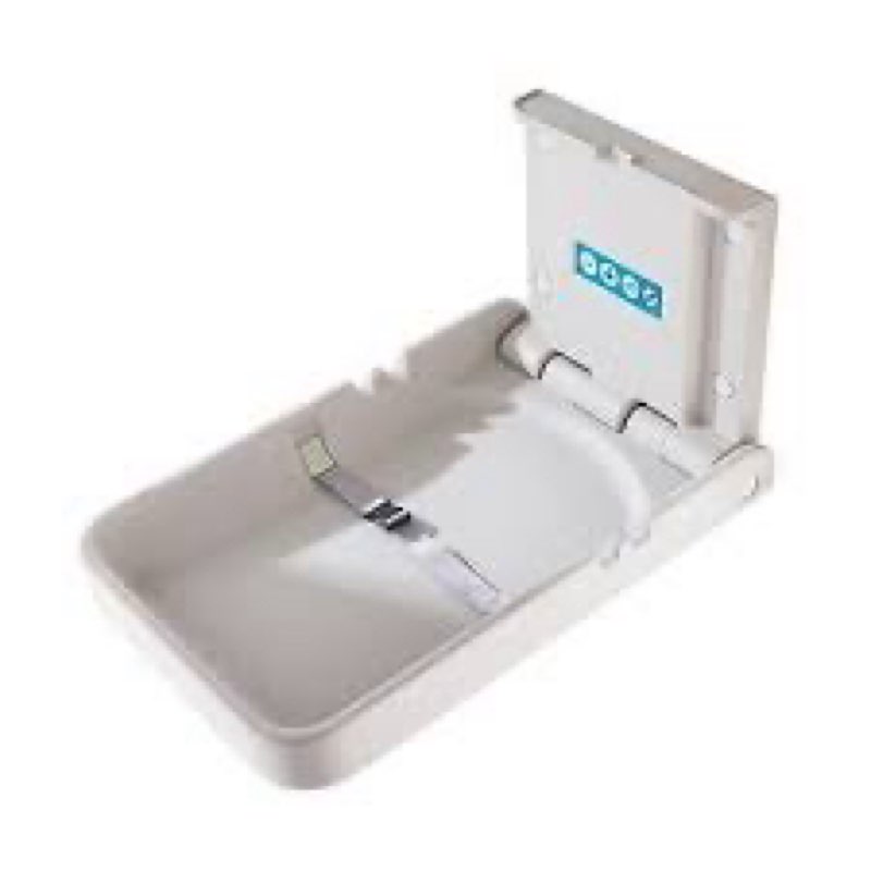 KSITEX Baby Changing Station,Wall Mounted Diaper Changing Tables Fold Up Changer Station Commercial 