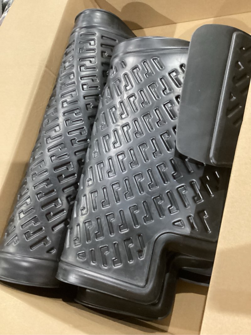 Condition photo showing Good Condition for hyundai accent 2012-2017 floor mats custom fit rubber 3d car mats laser measured floor liners all weather heavy duty waterproof odorless non-slip tpe (front & rear, black)