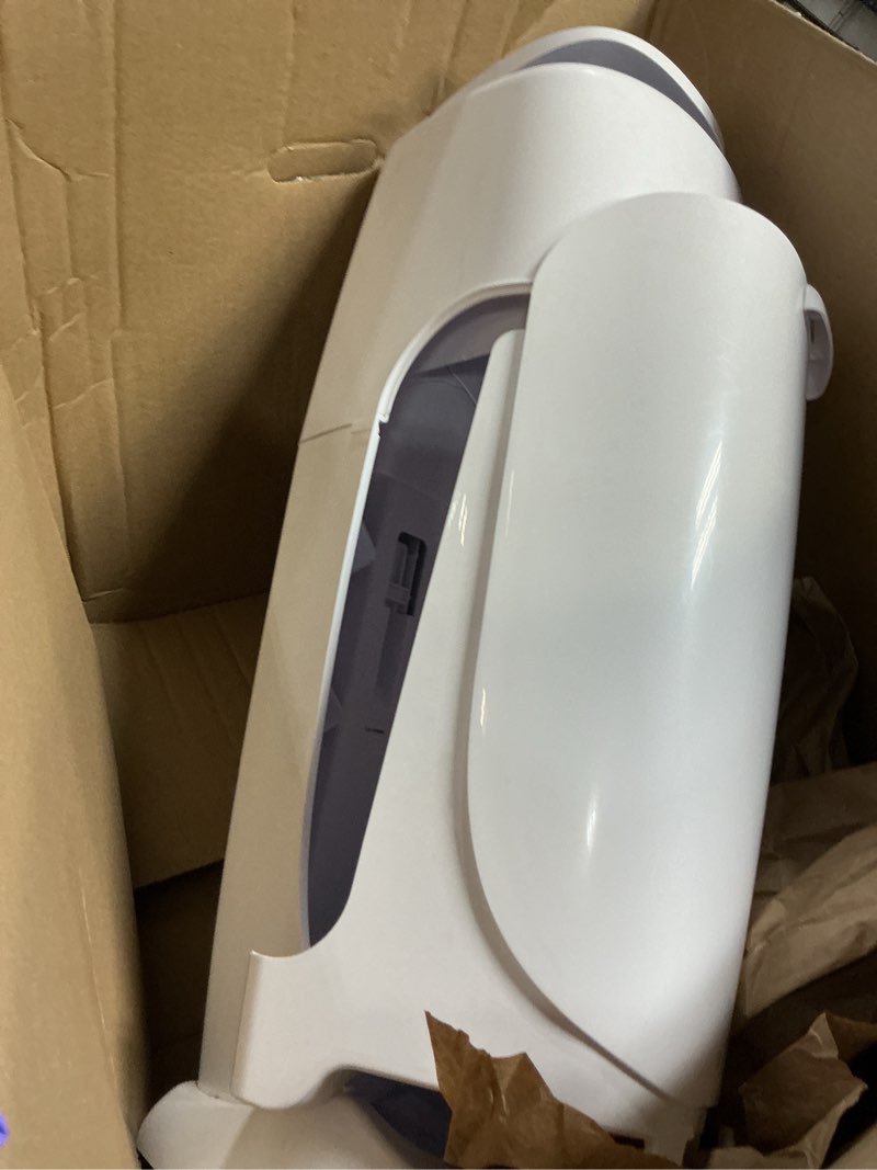 Condition photo showing As Is for Ubbi Steel Diaper Pail - White