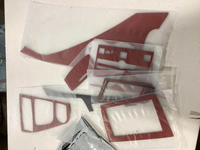 Condition photo showing New/Like New for NLQR 11pcs Real Carbon Fiber Interior Trim Kit, Carbon Fiber Kits Interior Trim Cover Fit for Infiniti Q50 2014-2024 for Q60 2017-2022 Carbon Fiber Interior Set Trim Kit