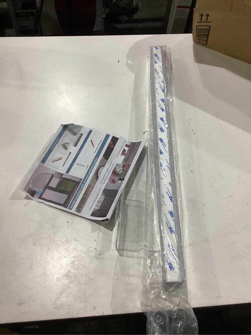 Condition photo showing Good Condition for myshade arch window shades half circle blackout cellular shades cordless no drill blinds for windows half moon honeycomb fabric no tools room darkening shades easy install (1pcs white 24" w x 12" h) white-blackout 24"w * 12"h - 1 pcs
