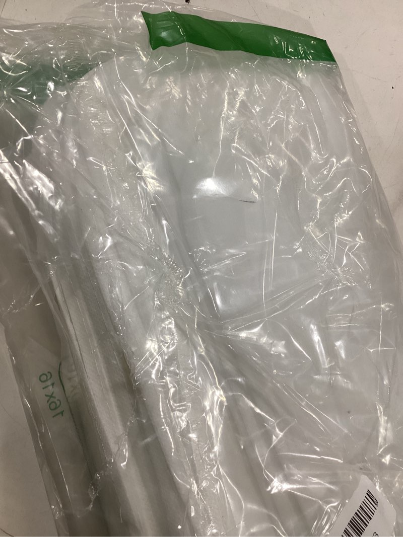 Condition photo showing Good Condition for 24 Pieces White Kids Painting Aprons Kids Art Aprons with 2 Roomy Pockets Kids Aprons for Art Painting Activity Kitchen Crafts White 24