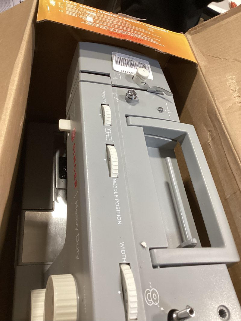 Condition photo showing Good Condition for singer heavy duty 4432 high speed sewing machine with accessory kit | strong motor with enhanced piercing power, 110 stitch applications, full metal frame, 1-step buttonhole & led light
