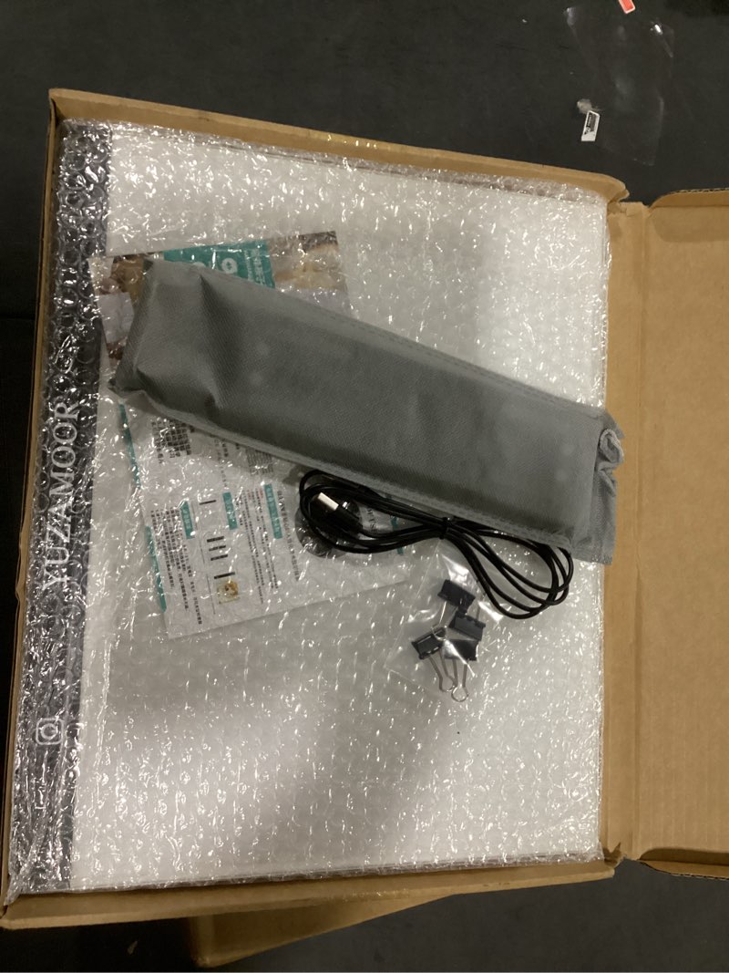 Condition photo showing Good Condition for a3 led light pad for diamond art, sketching, painting - adjustable brightness, sketching, tracing - usb powered complete art light board kit with pad stands and clips black a3 kit