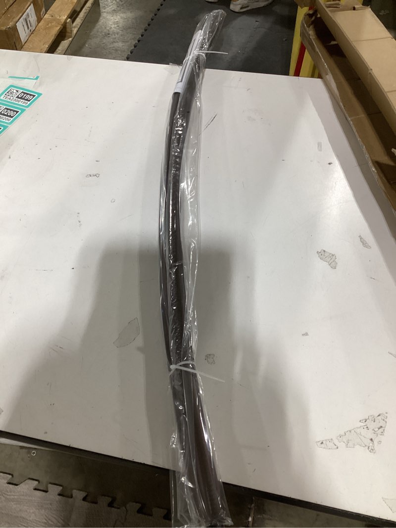 Condition photo showing New/Like New for bonpally curved shower curtain rod for bathroom, 40-72 inches adjustable curved shower rod, 0.9mm aluminum shower curtain rod with rotating brackets for extra shower space, need to drill, bronze