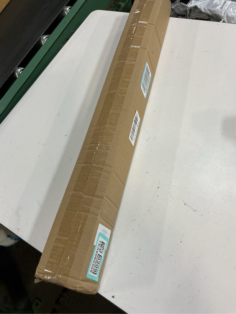 Condition photo showing New/Like New for lazblinds no tools no drill cordless roman shades for windows, blackout thermal insulated uv blocking window blinds, lightweight fabric blinds for indoor windows, 30" w x 60" h, blackout - white white 30" w x 60" h