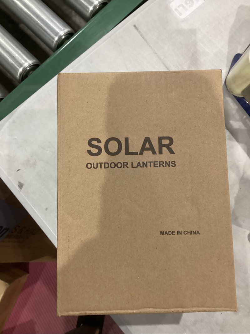 Condition photo showing Good Condition for LETRY Outdoor Table Lamp, Brightness LED Nightstand Lantern, Portable Rechargeable Solar Lamp Waterproof, Touch Control Outdoor Lamps Cordless Lights Decorative for Patio/Walking/Reading/Camping Black