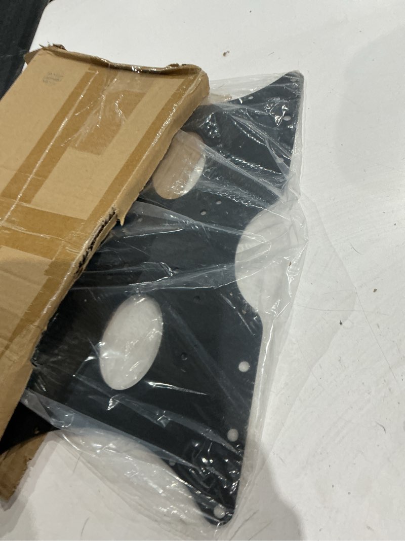 Condition photo showing As Is for tv mount adapter plate bracket, conversion kit for vesa lcd led up to 400x200mm, suitable for screens 32" to 55", hardware included, black