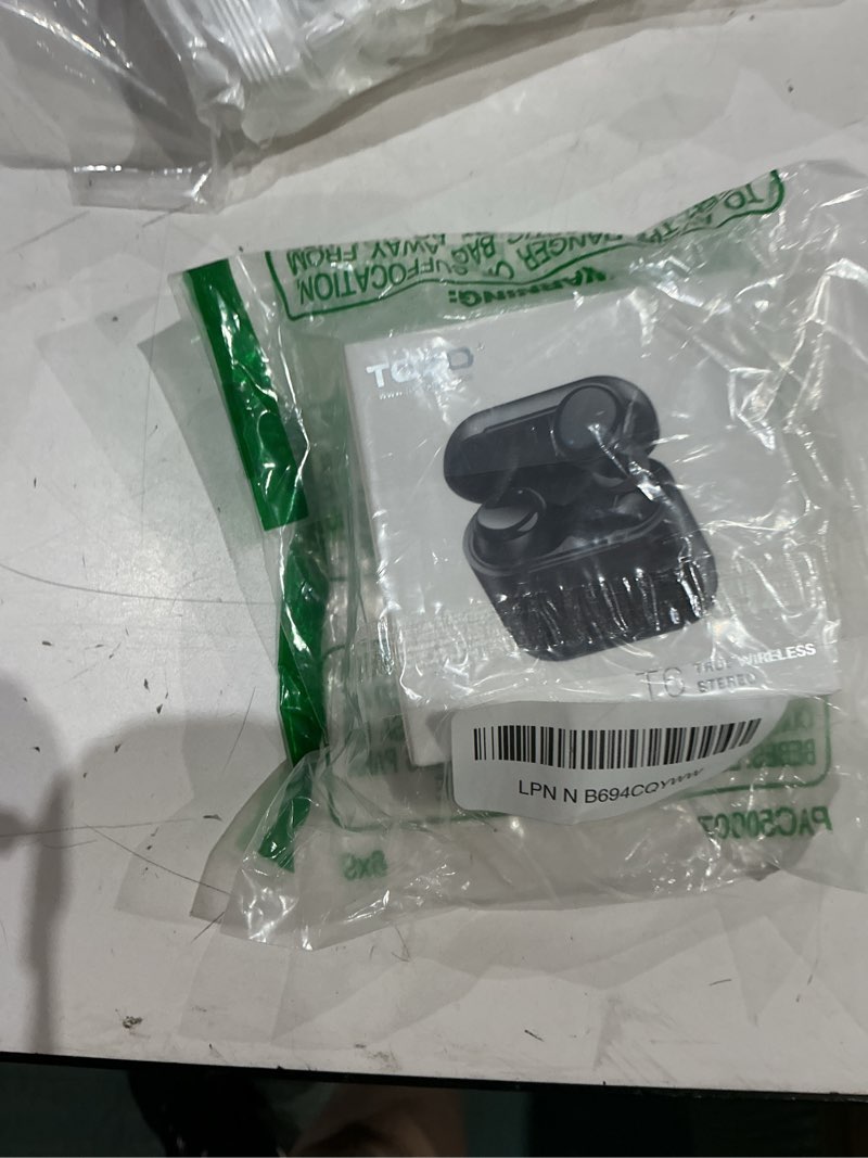 Condition photo showing New/Like New for tozo t6 wireless earbuds, bluetooth 5.3 ear buds, stereo sound in ear headphones, 50 hours playtime, wireless charging case, app customizable eqs, ipx8 waterproof earphones pink small ergonomic edition