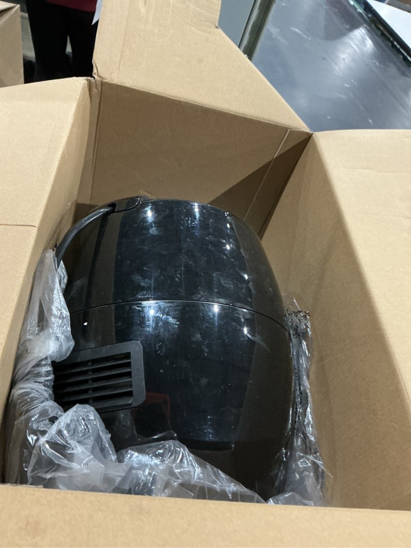 Condition photo showing As Is for deco chef dairfr 3.7qt electric oil-free digital air fryer for healthy frying (renewed)