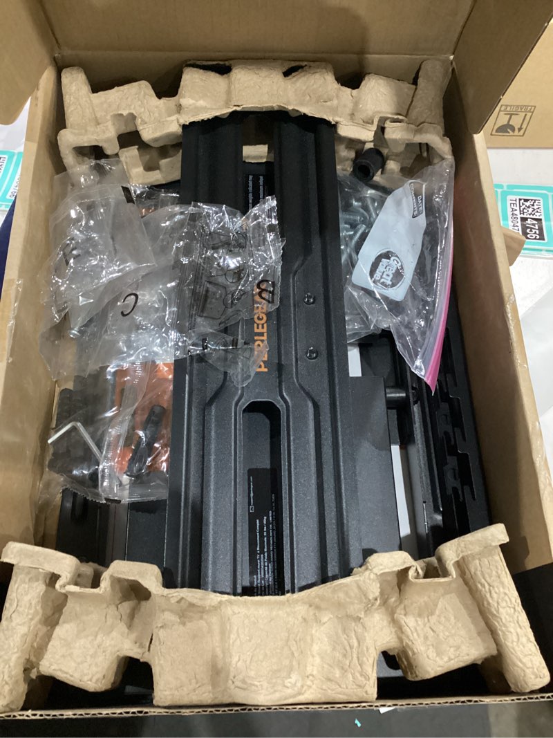 Condition photo showing Good Condition for Perlegear Full Motion TV Wall Mount for 26-74 inch TVs, Height Adjustable TV Mount, Pre-Assembled Wall Mount TV Bracket with Tool-Free Tilt, Swivel, Fits 16” Studs, 99 lbs, Max VESA 400x400mm, PGMF21 26-74 Inch Full Motion TV Wall Mount